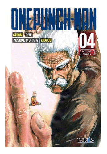 One Punch-man 4, De One, Yusuke Murata., Vol. 4. Editorial Ivrea, Tapa Blanda En Español