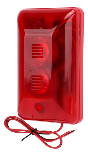Alarma De Sonido De Emergencia Integrada En Plástico Abs Led