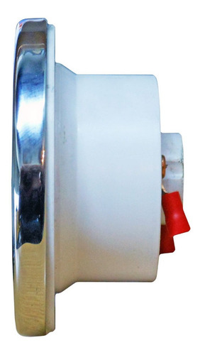 Imagen 3 de 8 de Luz De Popa Para Embutir Con Aumento Aro De Acero Inoxidable