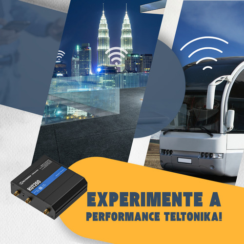 Roteador sem fio Teltonika RUT200 Industrial Lte Wifi Rut200