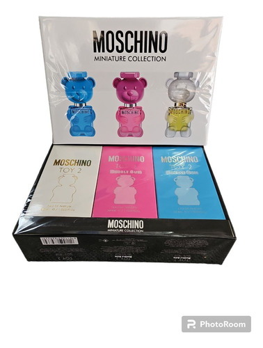 Kit Moschino Toy 2 3x30ml Original Set 