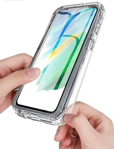 Imagen 2 de 9 de Funda 360 Protege 100% Compatible Con Samsung S21 Fe
