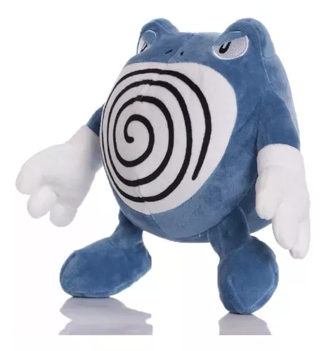 Pelúcia Pokémon Poliwag Raro Evolução Presente Fofo no Shoptime