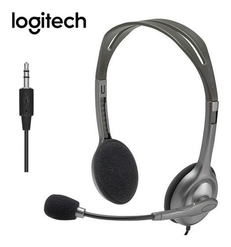 Auriculares Logitech H111 Estéreo Micrófono Conector 3.5mm 