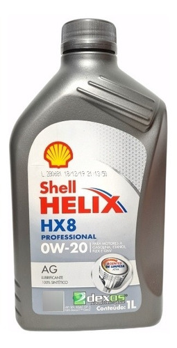 Aceite Full Sintético 0w20 Shell Original