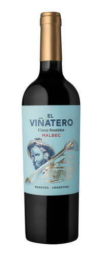 Vino Cinco Sentidos El Viñatero Malbec 750cc Ayres Cuyanos