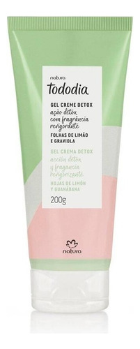 Gel Crema Detox Hojas De Limón Y Guanabana Tododia Natura Tipo De Envase Tubo Depresible Fragancia Hojas De Limón Y Guanábana