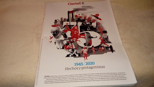 Clarín Suplemento Especial 75 Años Hechos Y Protagonistas