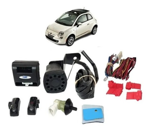 Kit Alarma Antirrobo Completo Fiat 500 Original