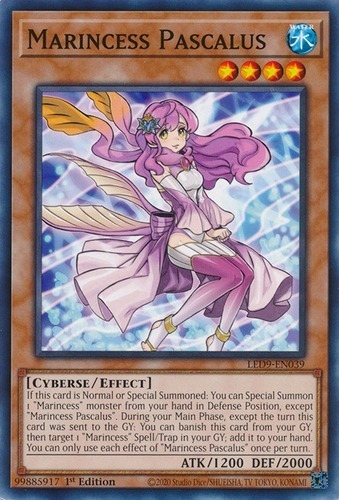 Marincess Pascalus (led9-en039) Yu-gi-oh!