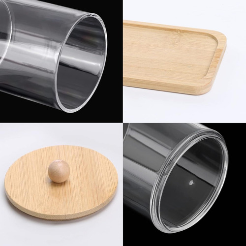 Soporte Para Bastoncillos, Bolas O Libretas De Algodón De 10