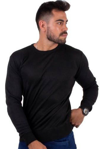 Imagen 1 de 6 de Sweater De Hombre Importado Pullover Escote O Varios Colores
