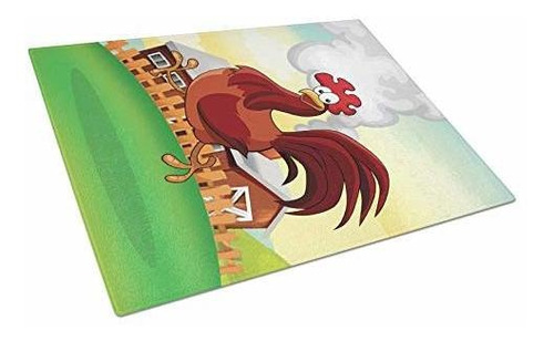 Caroline's Treasures Aph7630lcb Rooster Chicken On The Run G