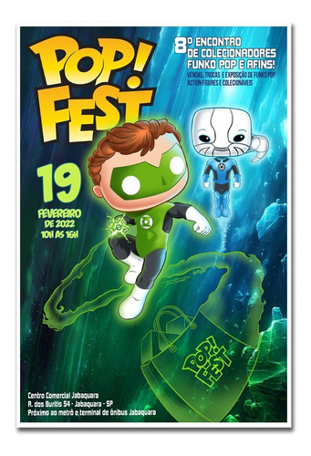 Poster Pop! Fest 8 - Fev/22