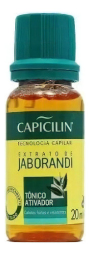 Tônico Ativador Extrato De Jaborandi 20ml Capicilin