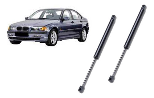 Kit X2 Amortiguadores De Capot Bmw Serie 3 E46 1998/