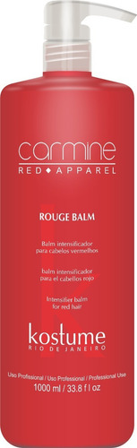  Carmine Red Apparel Rouge Balm 1000ml - Kostume