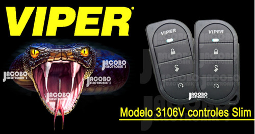 Kit Alarma Viper 3106v Sirena 2019 + 2 Actuadores + 2 Relays