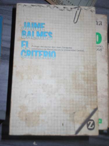 * Jaime Balmes - El Criterio