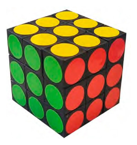 Cubo Mágico Tipo Rubik 5x5 Ideal Souvenir Circulos Pack X10 Color De La Estructura Multi Color