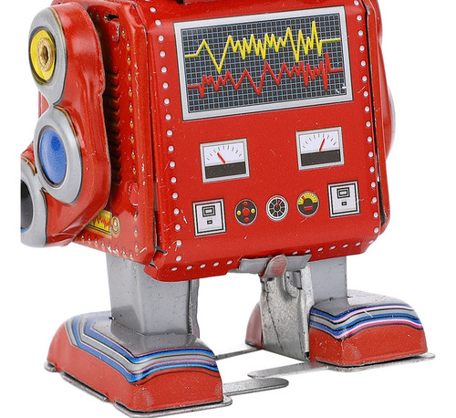 Robot De Juguete Mecánico Con Forma De Cuerda, Hecho A Mano,
