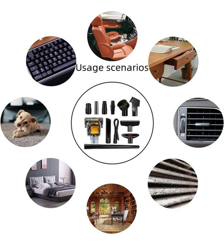 Sacuum Cepillo De 3 Capas Adaptador De Reemplazo Fácil De