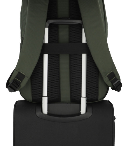 Mochila Business Samsonite Reformation Titan Verde 16 Color Army green Diseño de la tela Liso
