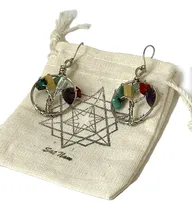 Comprar Aretes Del Árbol De La Vida Con Cuarzos -  Energía Positiva.