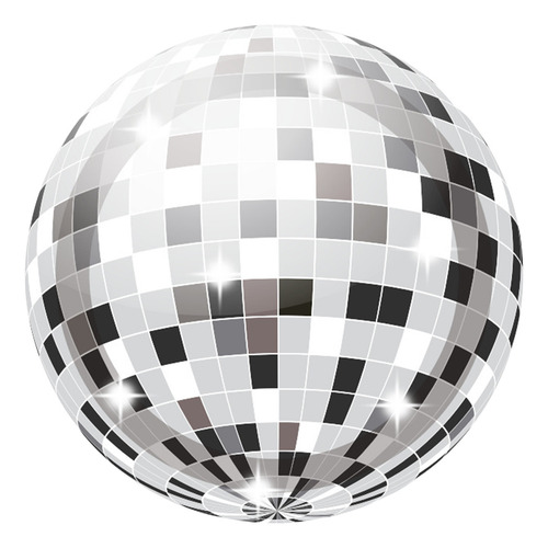V 4005, 20 Unidades, Bolas Brillantes Desechables Para Decor