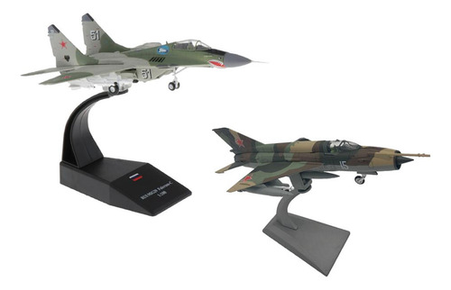 2x 1:72 Escala Mig-21 Mig-29 Modelo De Avión Avión