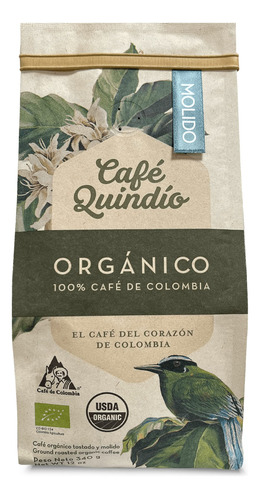 Cafe Quindio Caf Molido Orgnico 340 G / 12 Oz / 0.8 Lb., Caf
