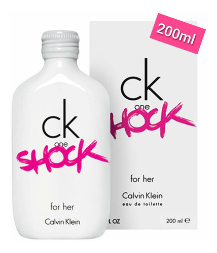 Perfume Mujer - Ck One Shock For Her - Calvin Klein - 200ml