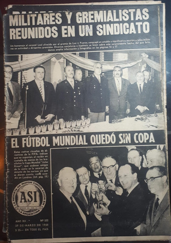 Revista Asi 532 '66 Eduardo Alfredo Olivero Eduardo Corletti