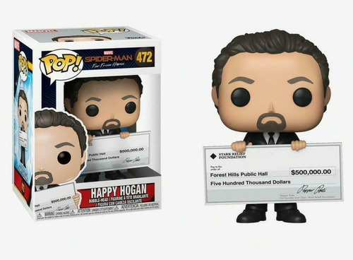 Figura Funko Pop Marvel Spiderman- Happy Hogan- #472