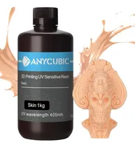 Comprar Resina Uv Para Impresora 3d Anycubic 1000g 405nm Piel