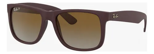 Óculos De Sol Unissex Premium Polarizado Com Proteção Uv400 Justin Marrom-escuro Marrom-claro
