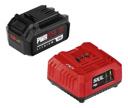 Skil Pwr Core 20 Kit Arranque Bateria Cargador 20 V Incluye