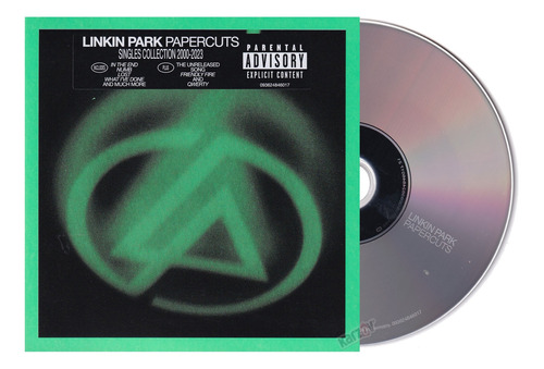 Linkin Park Papercuts Singles Collection 2000 - 2023 Cd Versión Del Álbum Estándar