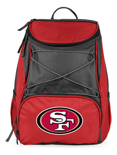 Enfriador De Mochila Picnic Time Red San Francisco 49ers Ptx