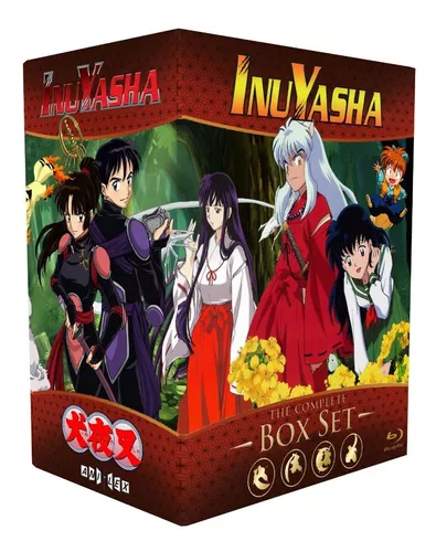 Blu-ray Box Inuyasha + Kanketsu-hen + Filmes E Ova