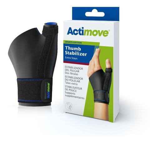 Estabilizador De Pulgar Actimove Color Negro