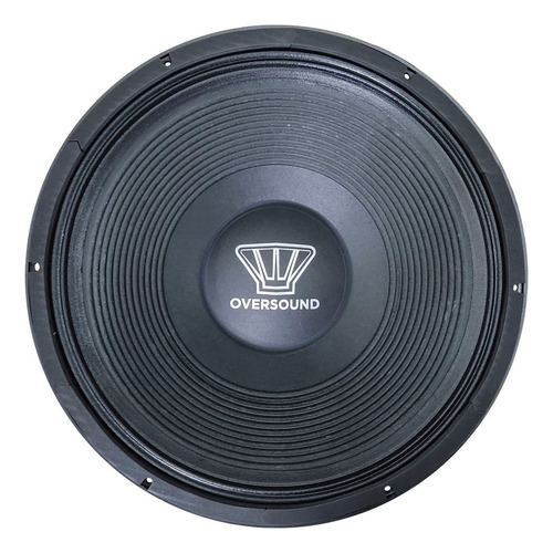 Alto Falante Oversound Woofer 15 15g 400w Rms 4 Ohms 15g400 Cor Preto