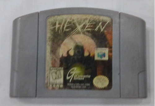 Hexen. Nintendo N64 Org Usado. Qqf. Fc.