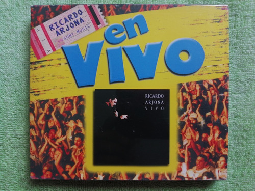 Eam Cd Ricardo Arjona N Vivo 1998 Concierto Guatemala + Slip