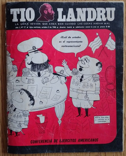 7 Revistas Tío Landru / Tía Vicenta / María Vizca (Usado)