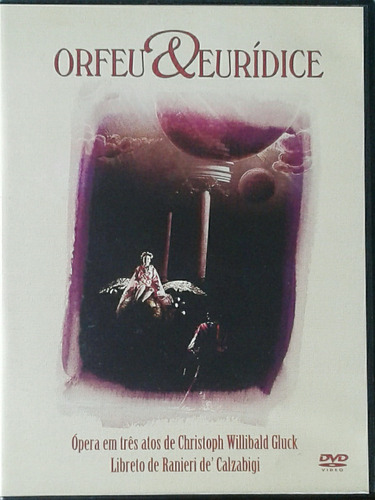 Dvd Gluck Orfeu & Euridice - Gustav Kuhn - Nápoles Orchestra