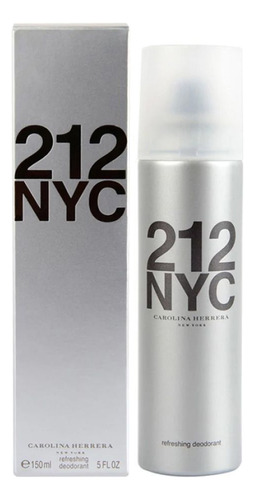 Desodorante En Aerosol Carolina Herrera 212 Nyc 150 Ml Para