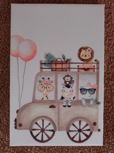 Imagen 1 de 1 de Cuadros Canvas Personalizados 20x30 Safari