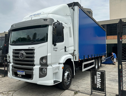 Vw 24-280 Constellation Prime 2021 6x2 Único Dono Financia