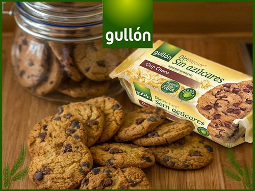 2pz Galletas Gullon Chip Choco Zero Sin Azúcares Diet Nature